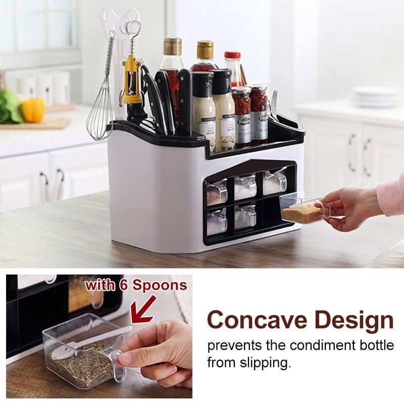 Kitchen Storage Rack Spice Box - Value For you PH