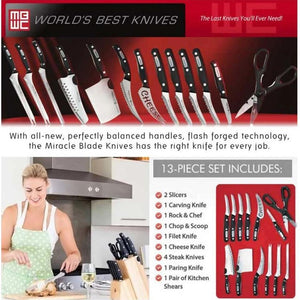 Miracle Blade Complete 13 Pieces Knife Set