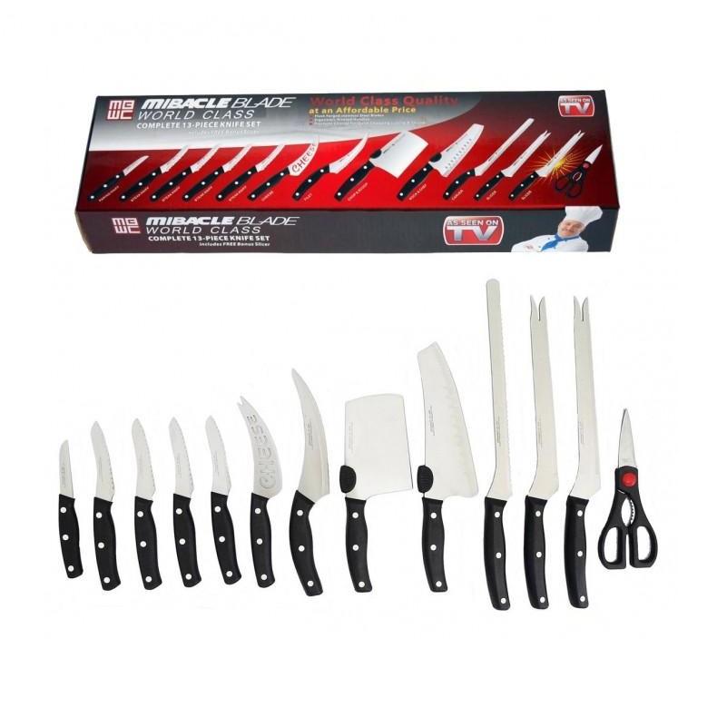 Miracle Blade World Class 13 Piece Knife Set Product includes